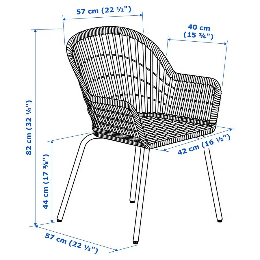 CANNES LIONS BEACH RATTAN CHAIRS - Image 5