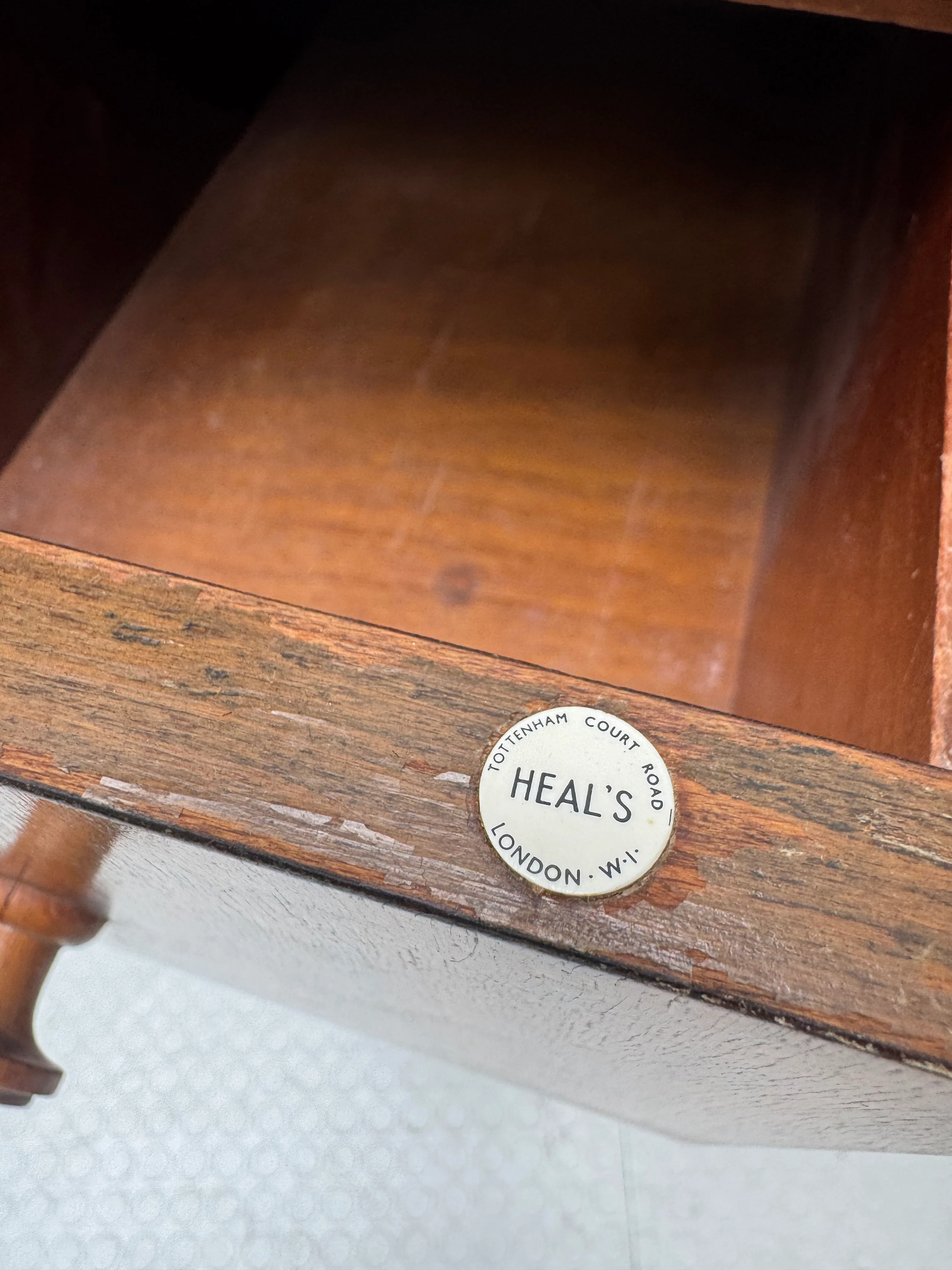 Heal's Vintage Dressing Table / Console Table - 1950s - Image 2